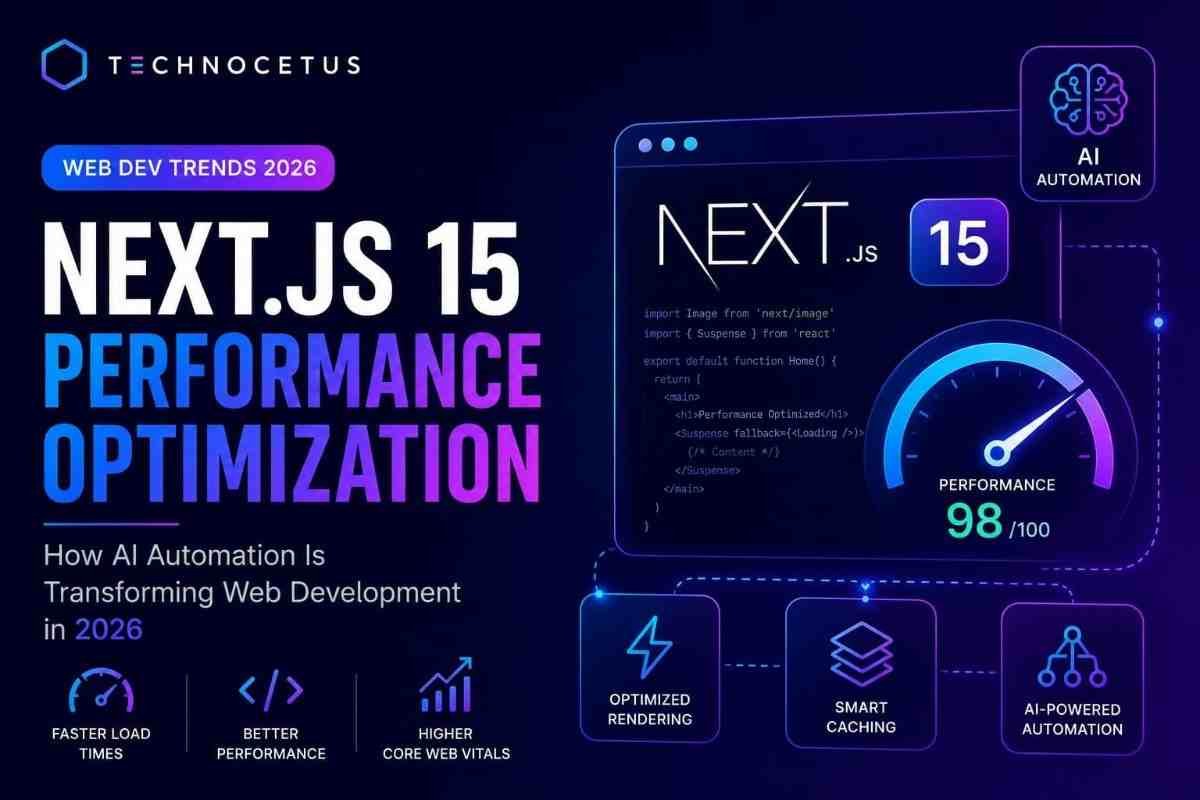  Next.js 15 Performance Optimization: How AI Automation Is Transforming Web Development in 2026