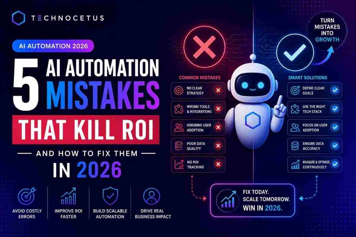 5 AI Automation Mistakes That Kill ROI — And How to Fix Them in 2026